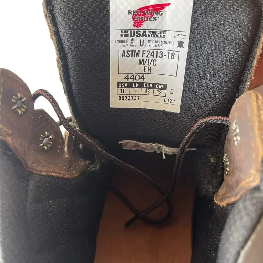 RED WINGS DYNAFORCE Men's 6-inch Insulated Waterproof SafetyToe Boot 4044 Sz:10